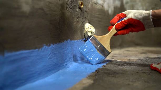 Professional waterproofing crew in Elwell, Elwell, MI